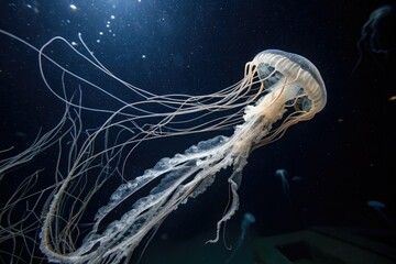 Gaseous tendrils stretch from the darkness, like ghostly fingers, probing the unknown, writhe, coil