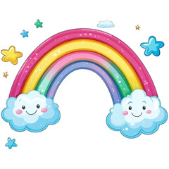 cartoon rainbow © May
