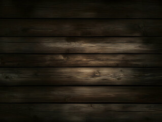 Fototapeta premium Dark Wood Planks Background Texture