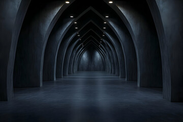 Dark Archway 3D Render