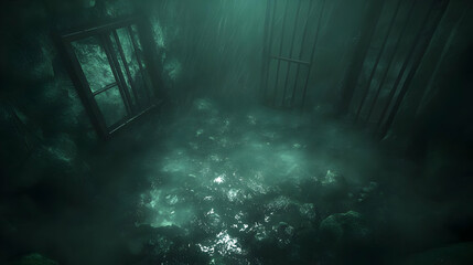 Rainy Cell 3D Background