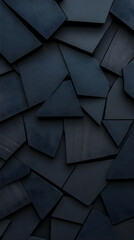 Dark Abstract 3D Geometric Background