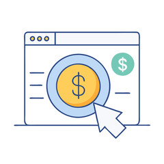pay per click ppc icon, pay per click ppc vector illustration-simple illustration of pay per click ppc, perfect for pay per click ppc logos and icons