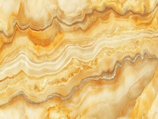 Abstract golden agate pattern with swirling lines and textured appearance creating a rich surface