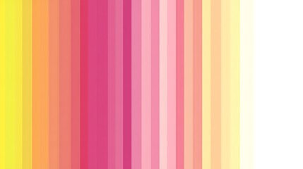 Obraz premium Abstract Vertical Stripes Of Yellow Pink And Orange Hues