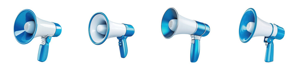 Megaphone isolated on transparent background
