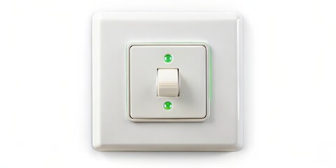White Light Switch with Indicator Lights