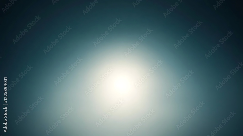 Poster abstract gradient background with central light source