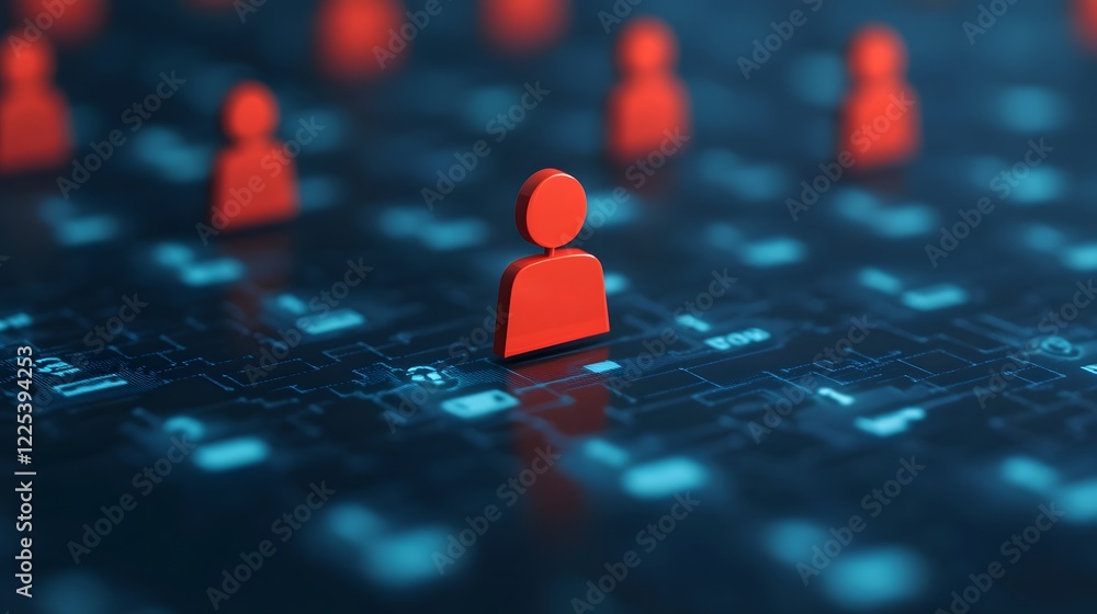 Poster data-driven executive search roadmap for optimized recruitment strategy and 3d