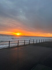 Obraz premium Sunrise at the coast 