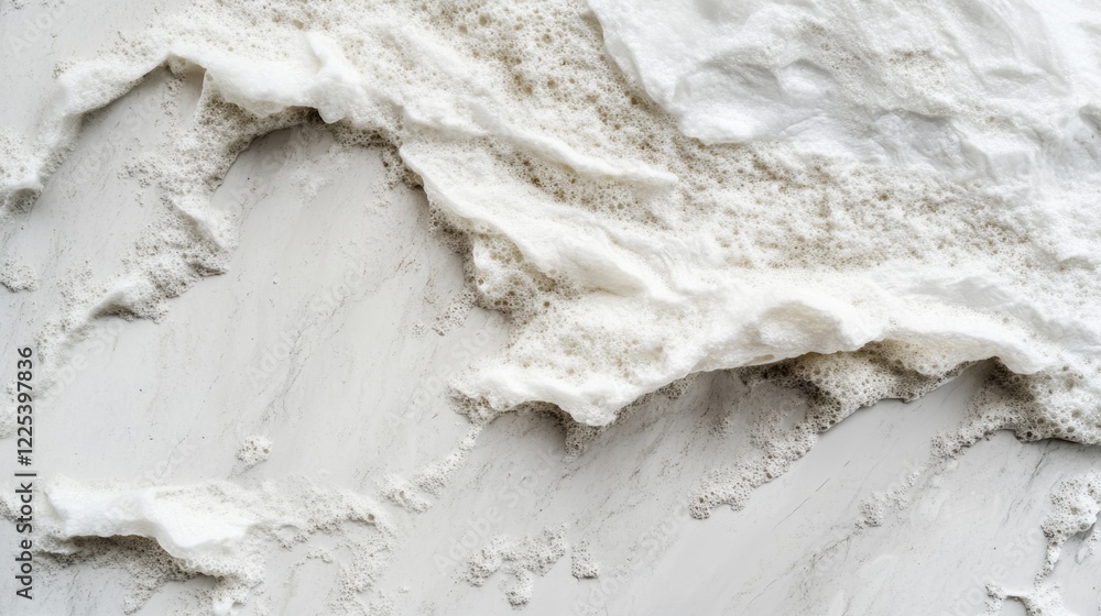 Aufkleber textured white marble background featuring soft chiaroscuro and natural veining with empty copy spac