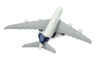 One model of plane isolated on white
