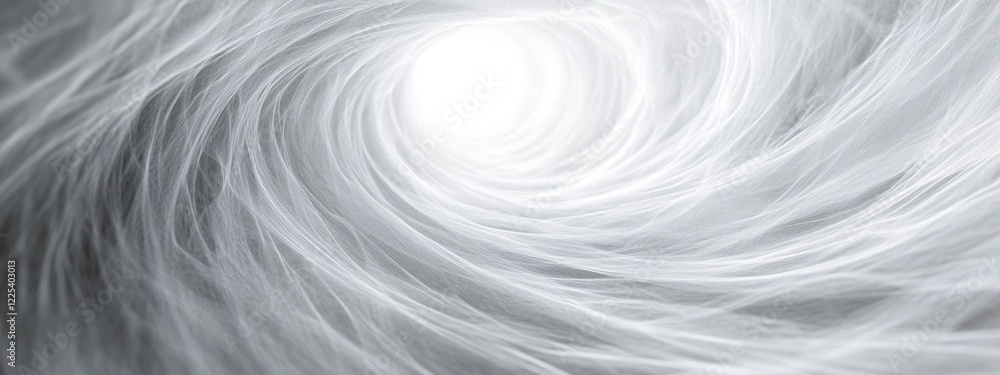 Poster Abstract White and Gray Swirl Background with Soft Textures and Empty Copy Space for Design and Text in Subtle Shades of Gray