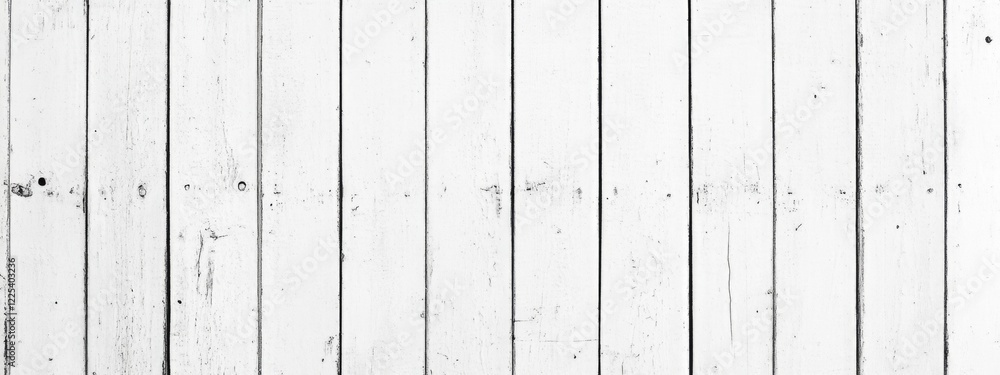 Poster white painted wooden plank background texture with smooth surface and empty space for text in minima