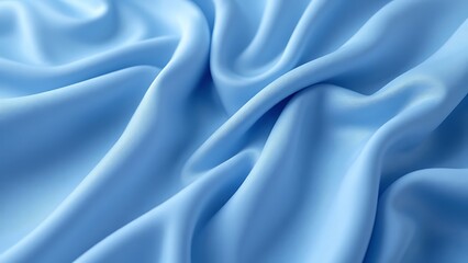 Fototapeta premium Blue sports clothing fabric football shirt jersey texture