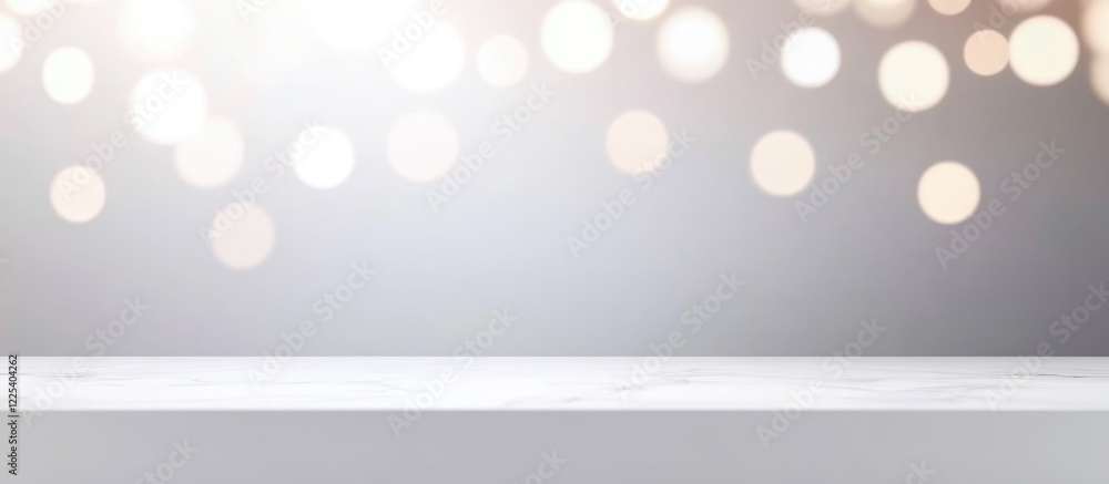 Poster blurred soft white background with warm golden and cream lights ideal for elegant product display fe