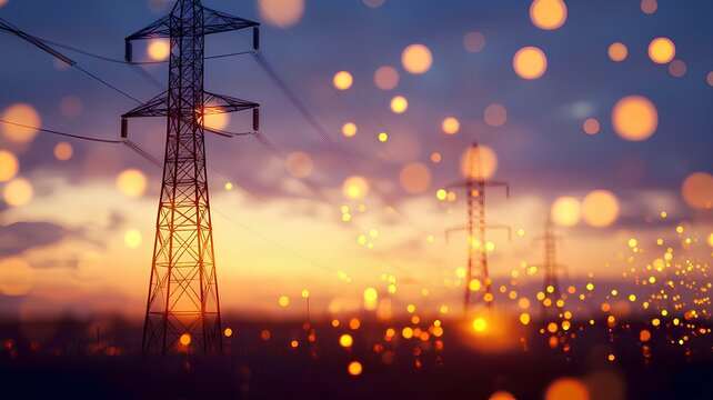 An intimate magazine-style image of peak energy power forecast models displayed on a dynamic digital interface - Powered by Adobe