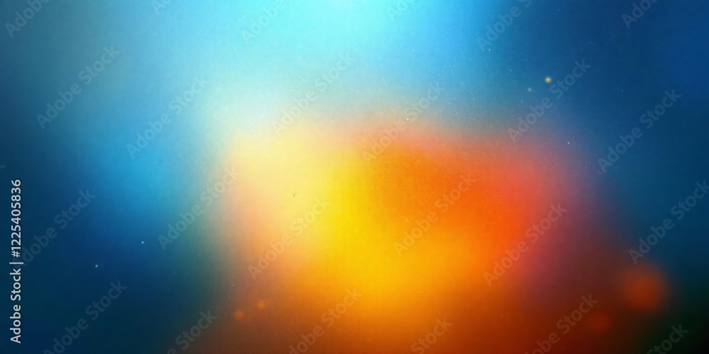 Poster a captivating abstract background featuring a dynamic blend of warm and cool colors, transitioning s