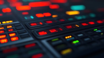 Developer dashboard with toggles for feature activation,clean tech design,3D