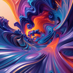 Fototapeta premium abstract fractal background