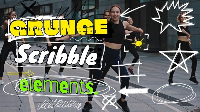 Grunge Scribble Pack