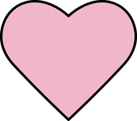 Heart or like icon. Valentines Day. Social network like red heart buttons. Perfect Love symbol. Live stream video chat like. Vector illustaration isolated on white background.