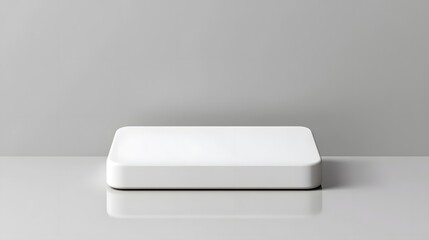 Smooth Edged Customizable 3D Promotional Banner for Versatile Design Concepts