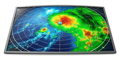 Weather Radar Cyclone Image