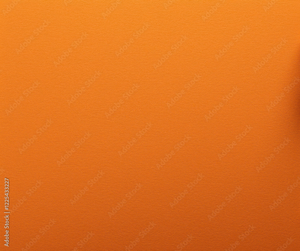Poster minimalist textures of paper concept, bright orange textured background with subtle variations in to