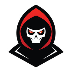 Hacking Mascot Logo Creative Cybersecurity Symbol for Tech Branding