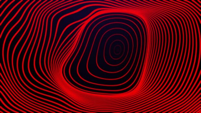 Red gradient abstract circle pattern modern animated background. Gradient typography animation.