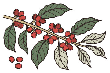 branch with berries