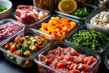 Obraz premium Marinated Food