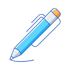 pen icon, pen vector illustration-simple illustration of pen, perfect for pen logos and icons