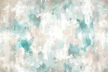 Obraz premium Abstract Textured Background in Soft Earth Tones with Turquoise Hues