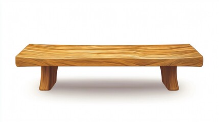 Wide Angle Wooden Desk Object for Study and Learning Center
