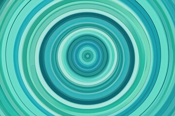 Vibrant Circular Patterns in Shades of Blue and Green for Abstract Art