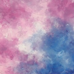 Obraz premium Abstract pastel gradient with soft pink and blue watercolor texture