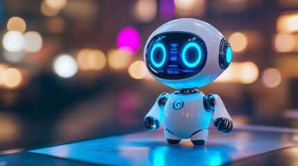 Cute Mini AI Robot