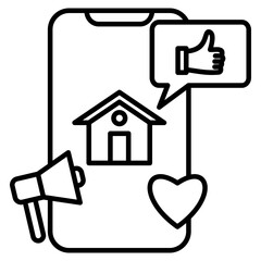 Social Media Marketing icon