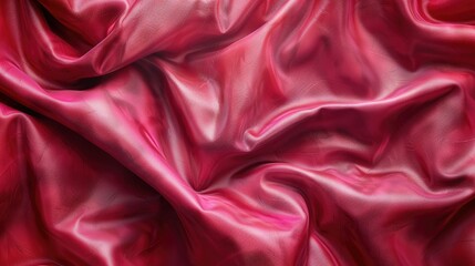 Fototapeta premium Red and pink synthetic leather backdrop.