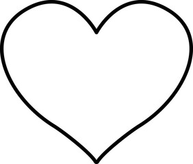 Heart icon. Valentines Day. Social network red heart buttons. Perfect Love symbol. Live stream video chat. Vector illustration isolated on white background.