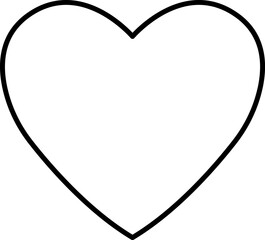 Heart icon. Valentines Day. Social network red heart buttons. Perfect Love symbol. Live stream video chat. Vector illustration isolated on white background.