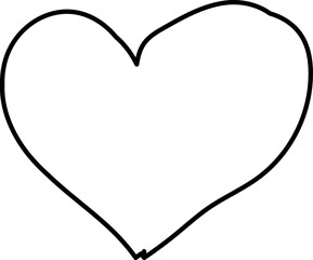 Heart icon. Valentines Day. Social network red heart buttons. Perfect Love symbol. Live stream video chat. Vector illustration isolated on white background.