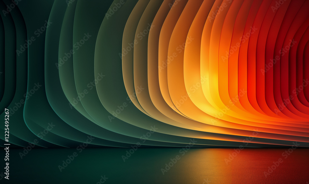 Poster abstract background with colorful texture.