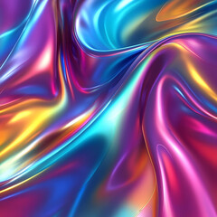 
Holographic rainbow foil iridescent texture abstract hologram background

