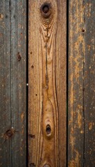 Fototapeta premium Weathered wood texture with visible peeling layers, decay, earthy