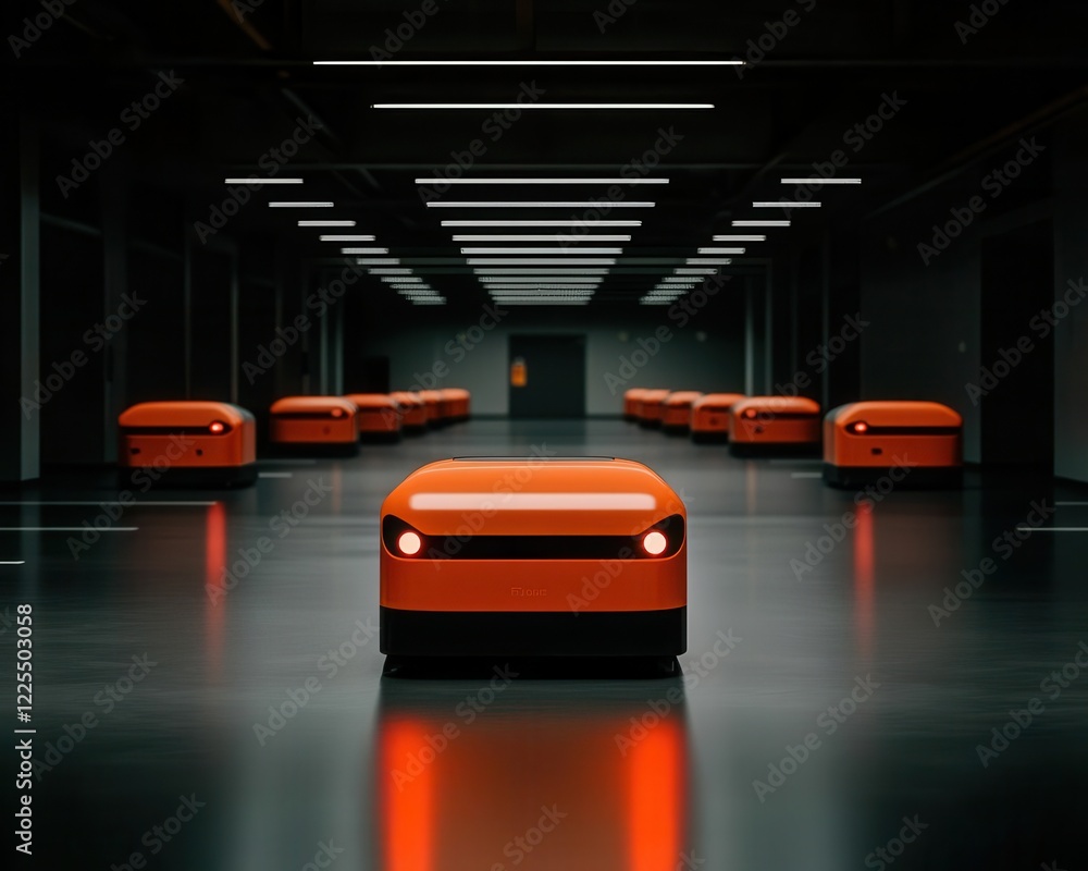 Aufkleber autonomous delivery and delivery hubs. future delivery hubs using advanced automation to facilitate 