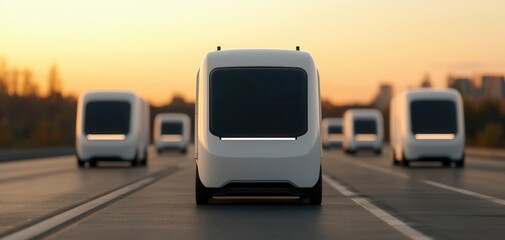 autonomous delivery eco-friendly vehicles technology. Automated maintenance systems ensuring peak performance of eco-friendly autonomous delivery vehicles