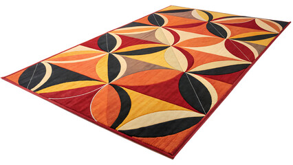 Vintage traditional carpet isolated on transparent or white background.png